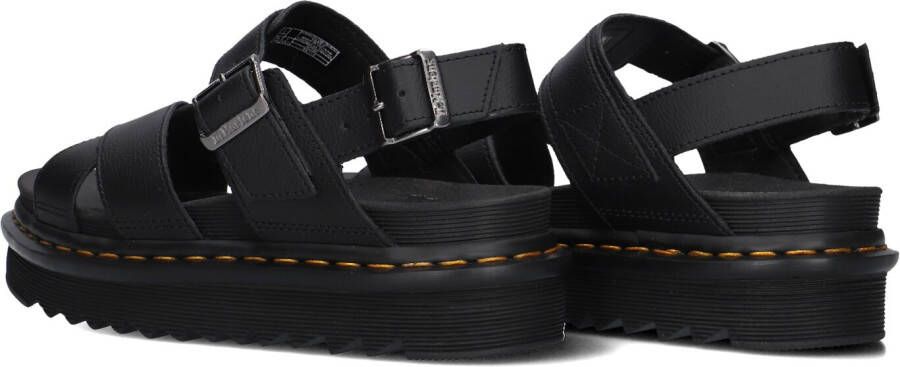 DR MARTENS Zwarte Sandalen Voss Ii