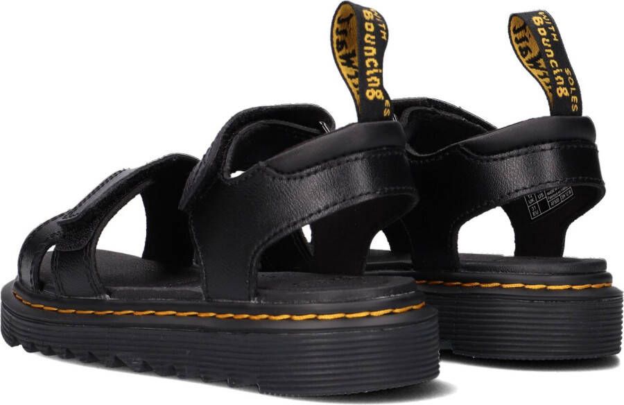 DR MARTENS Zwarte Sandalen Voss Ii K