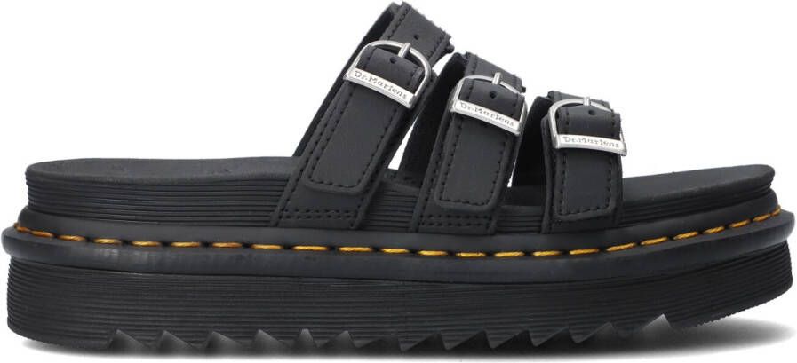 Dr Martens Zwarte Slippers Blair Slide