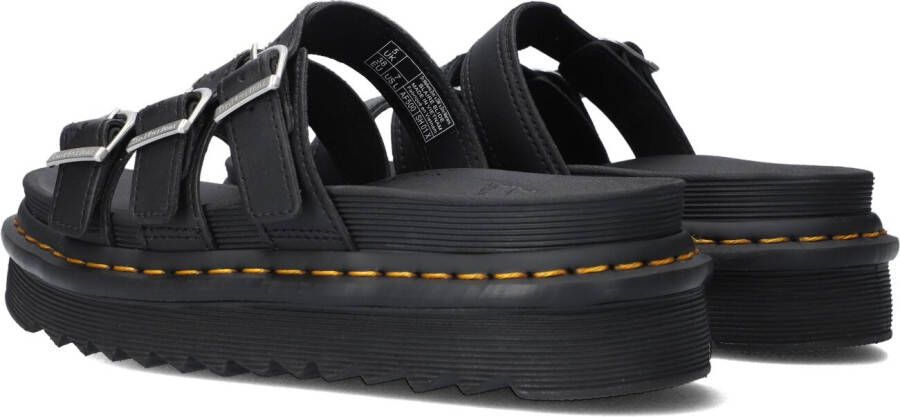 Dr Martens Zwarte Slippers Blair Slide