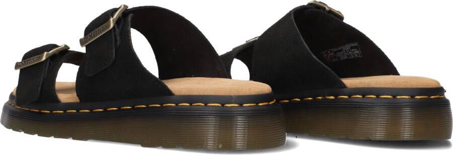 DR MARTENS Zwarte Slippers Josef