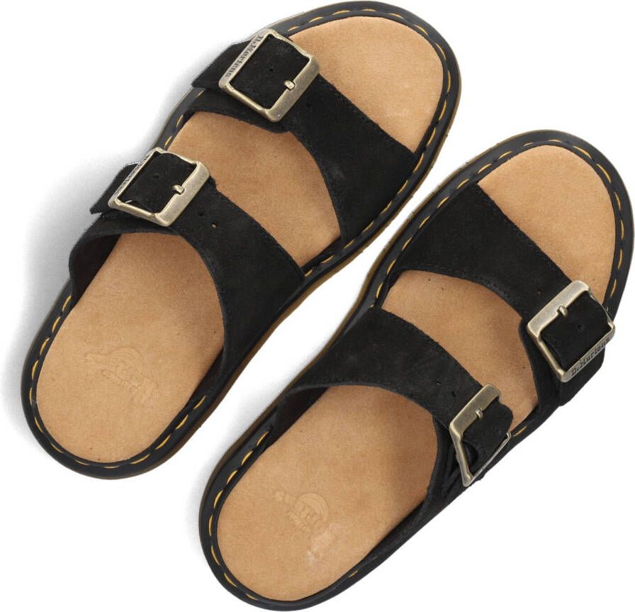 DR MARTENS Zwarte Slippers Josef