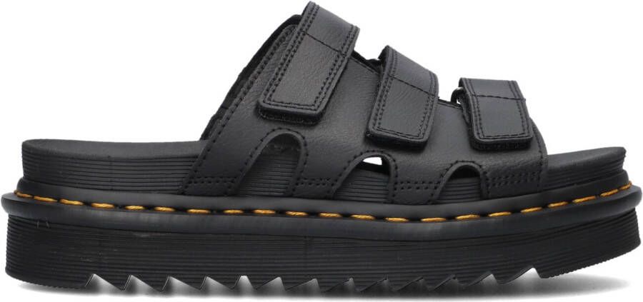 DR MARTENS Zwarte Slippers Raine Slide
