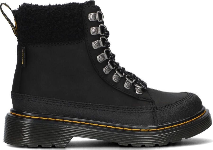 DR MARTENS Zwarte Veterboots 1460 Collar K