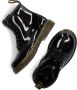 Dr. Martens 1460 Patent Kleuter Tiener leren veterboots zwart Meisjes Leer 36 - Thumbnail 11