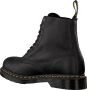 Dr Martens Dr. Martens 1460 PASCAL BLACK VIRGINIA Volwassenen VeterlaarzenHalf hoge schoenen Kleur Zwart - Thumbnail 13