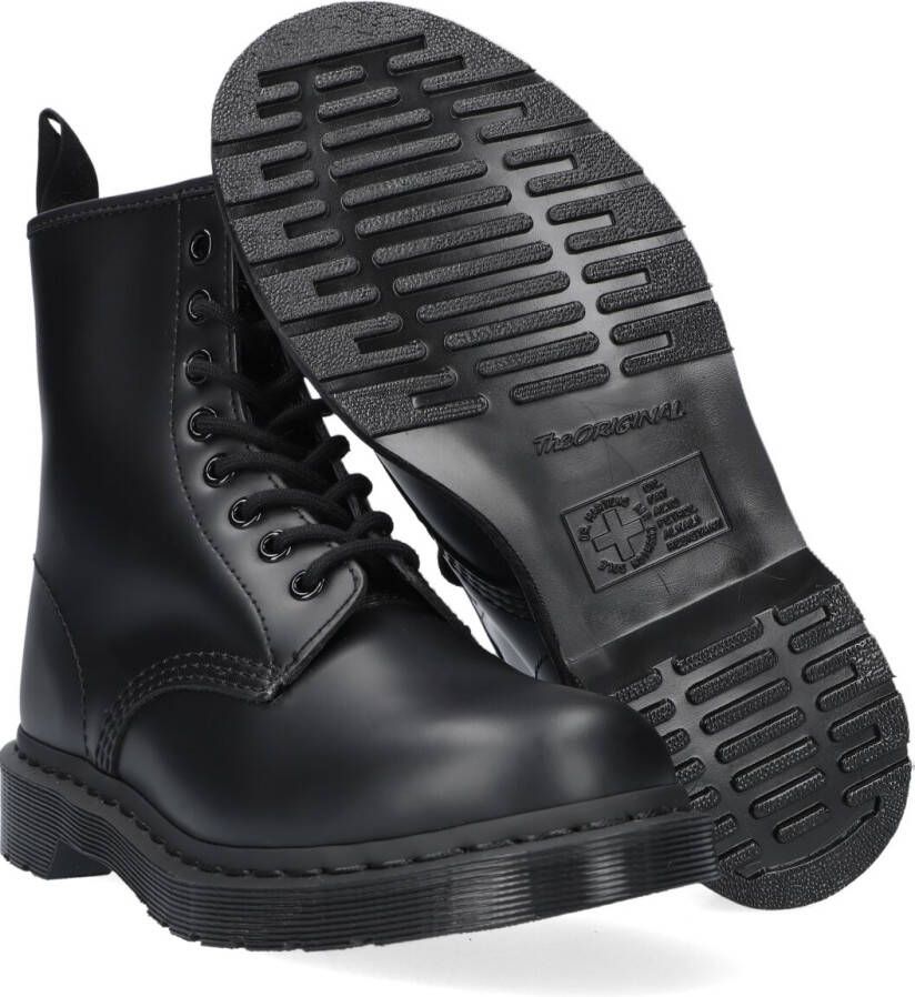 DR MARTENS Zwarte Veterboots 1460 Mono