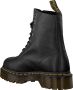 Dr Martens Dr. Martens 1460 PASCAL BEX BLACK PISA Volwassenen VeterlaarzenHalf hoge schoenen Kleur Zwart - Thumbnail 5