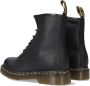 Dr Martens Dr. Martens 1460 PASCAL BLACK VIRGINIA Volwassenen VeterlaarzenHalf hoge schoenen Kleur Zwart - Thumbnail 11