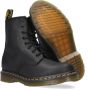 Dr Martens Dr. Martens 1460 PASCAL BLACK VIRGINIA Volwassenen VeterlaarzenHalf hoge schoenen Kleur Zwart - Thumbnail 12