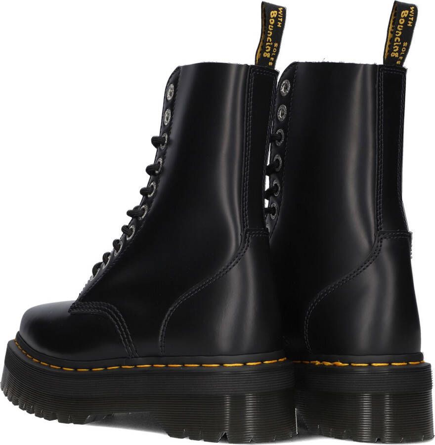 DR MARTENS Zwarte Veterboots 1490 Quad Squared