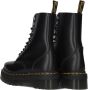 Dr. Martens Zwarte Gepolijste Gladde Enkellaarzen Black Dames - Thumbnail 2