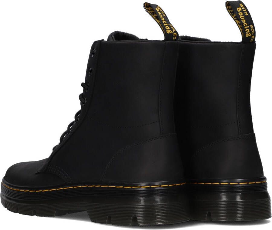 DR MARTENS Zwarte Veterboots Combs