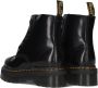 Dr martens Sinclair FL Black Buttero Zwart Lakleer Biker boots Dames - Thumbnail 3