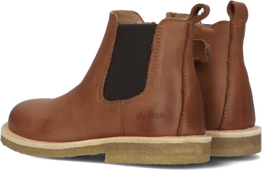 DU LOUA Cognac Chelsea Boots Du Cos