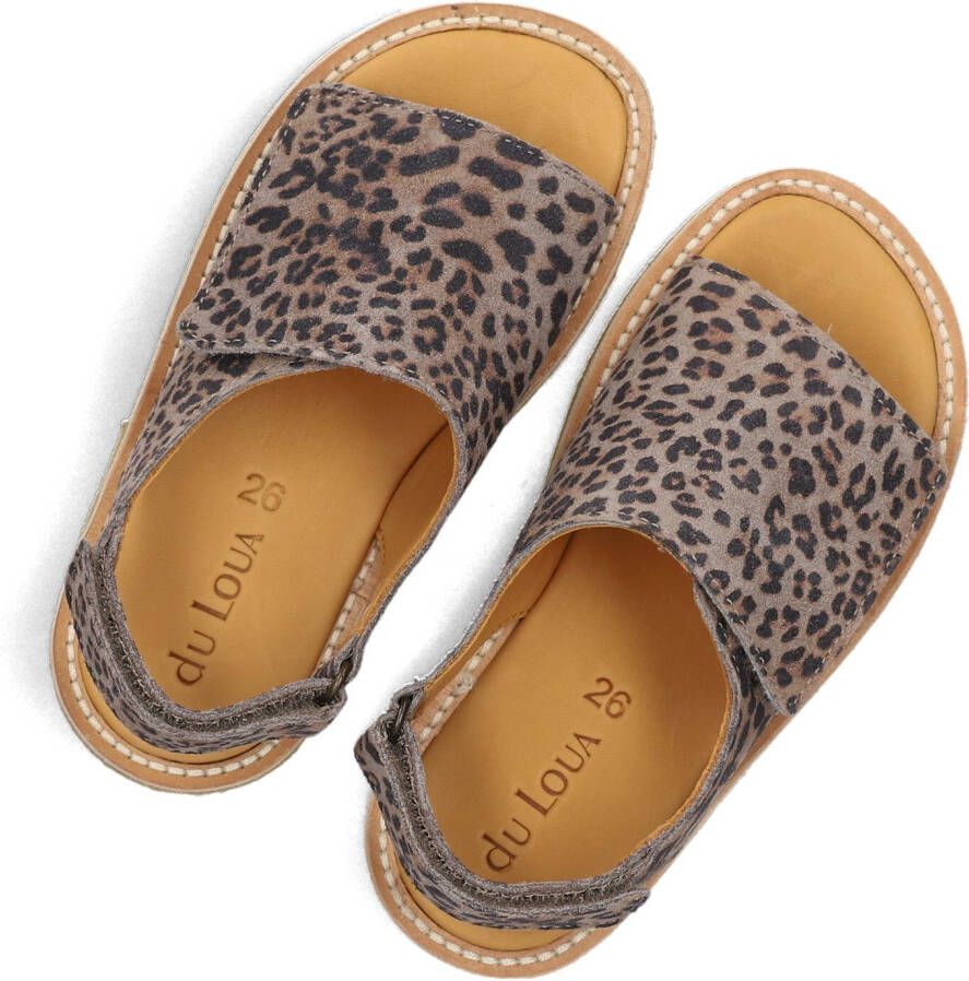 DU LOUA Grijze Sandalen Du Veda