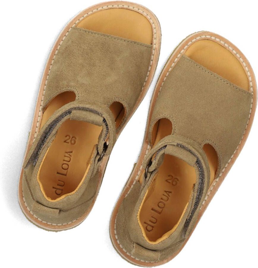 DU LOUA Groene Sandalen Du Lovie