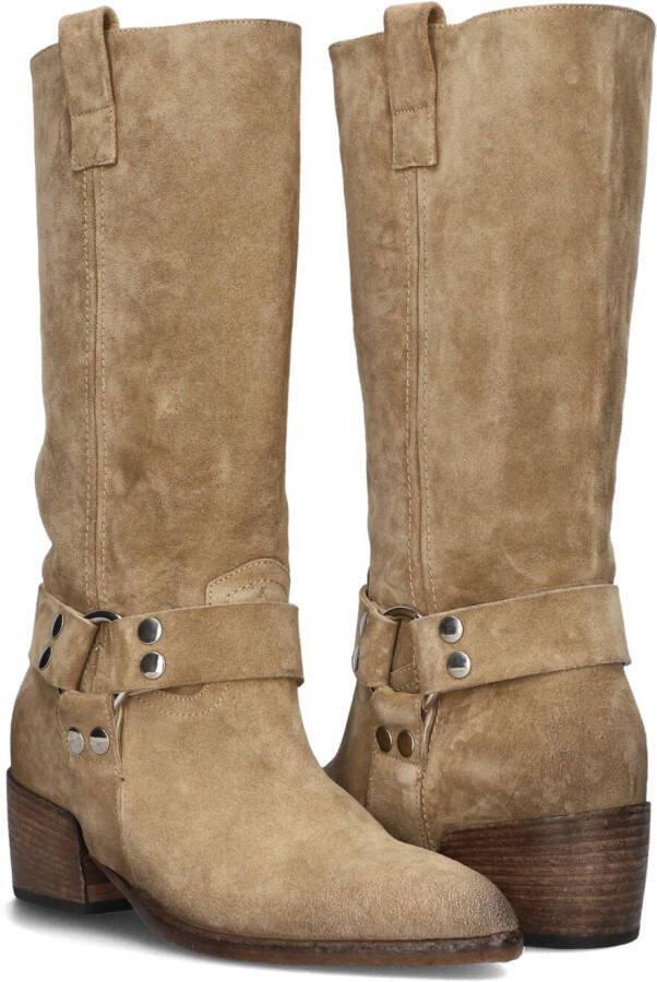 ELENA IACHI Beige Boots E3927