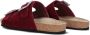 Elena Iachi Paarse Fluwelen Slippers met Diamanten Versieringen Purple Dames - Thumbnail 3