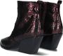 ELENA IACHI Cowboylaarzen Dames E2040 Maat: 41 Materiaal: Leer Kleur: Rood - Thumbnail 3