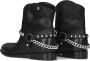 ELENA IACHI Zwarte Biker Boots A5682 - Thumbnail 3