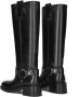 ELENA IACHI Hoge Laarzen Dames A5603 Maat: 39 5 Materiaal: Leer Kleur: Zwart - Thumbnail 4