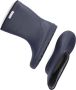 Enfant Blauwe Regenlaarzen Rubber Rain Boot Solid - Thumbnail 7