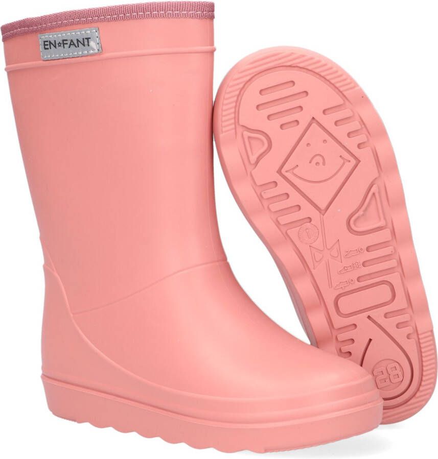 ENFANT Roze Laarzen Rain Boot Solid