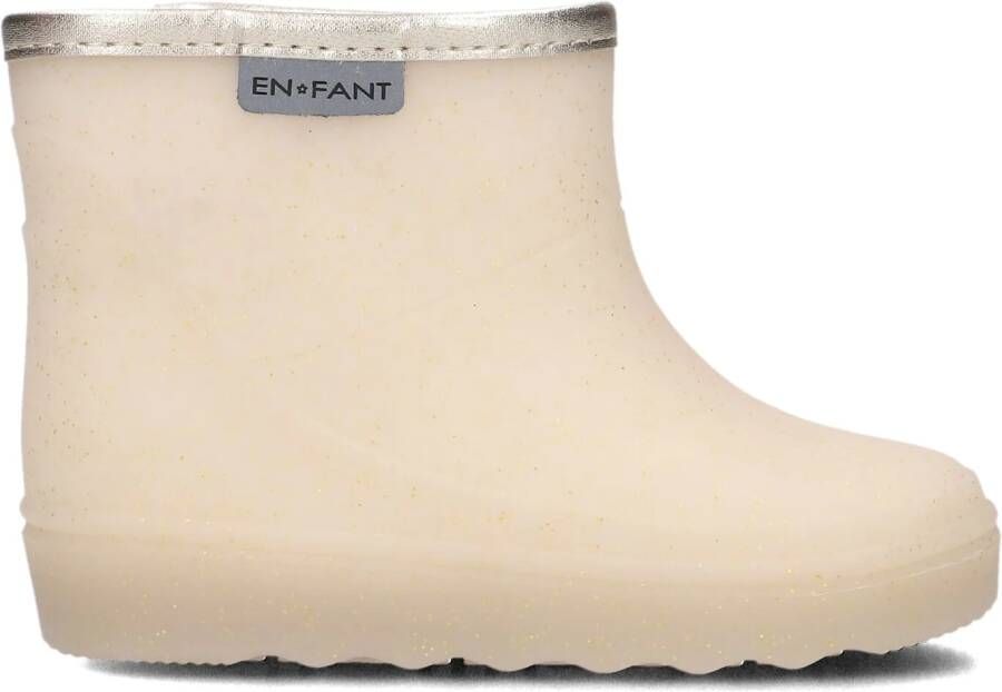 ENFANT Witte Laarzen Rain Boot Short Glitter
