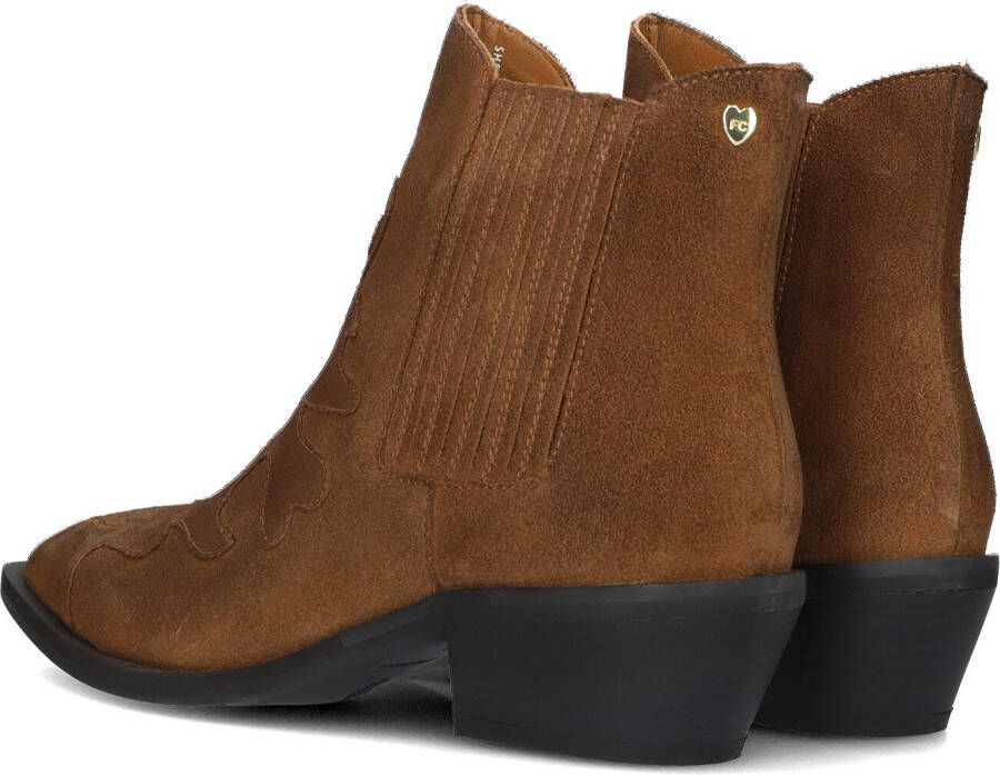 FABIENNE CHAPOT Camel Enkellaarsjes Tammy Boot