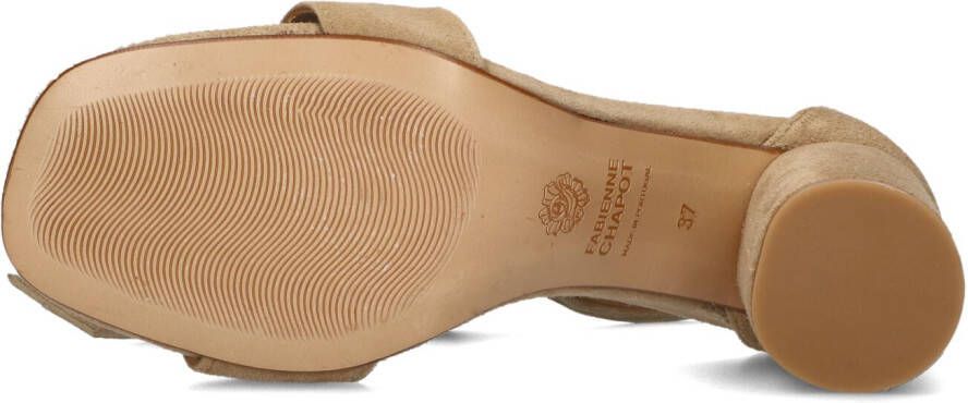 FABIENNE CHAPOT Camel Sandalen Selena