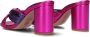 FABIENNE CHAPOT Muiltjes Dames Monica Knot Mule Maat: 38 Materiaal: Leer Kleur: Roze - Thumbnail 4
