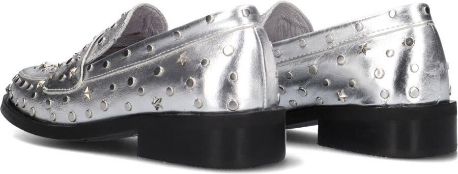 FABIENNE CHAPOT Zilveren Loafers Pim Studs