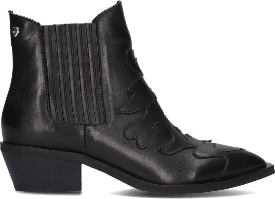 FABIENNE CHAPOT Zwarte Enkellaarsjes Tammy Boot