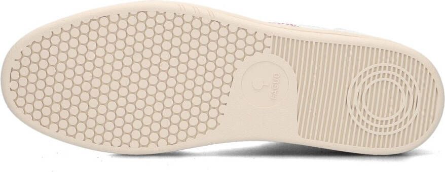 Faguo Witte Lage Sneakers Commute 1 Baskets