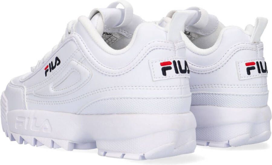 Fila Witte Lage Sneakers Disruptor Kids