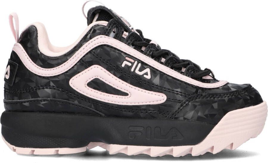 Fila Zwarte Lage Sneakers Disruptor F Kids