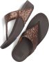 FITFLOP Slippers Dames X03 Maat: 41 Materiaal: Textiel Kleur: Brons - Thumbnail 5