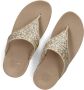 FITFLOP Teenslippers Dames Lulu Glitter Maat: 36 Materiaal: Textiel Kleur: Goud - Thumbnail 6