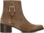 FLORIS VAN BOMMEL Enkelboots Dames Sfw-50065 Evi Maat: 37 5 Materiaal: Suède Kleur: Beige - Thumbnail 2
