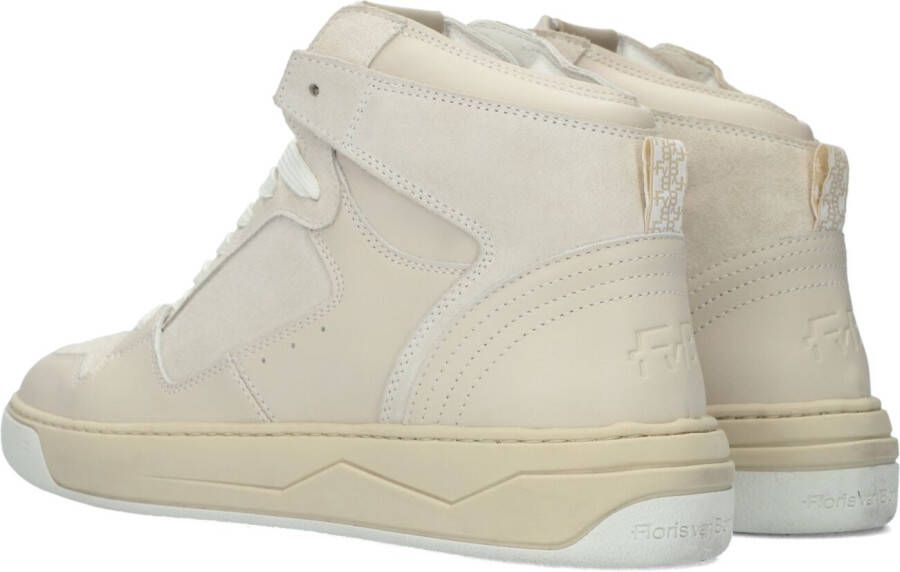 Floris Van Bommel Beige Hoge Sneaker Sfw-10077