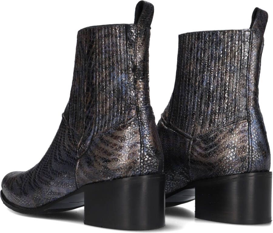 FLORIS VAN BOMMEL Blauwe Enkellaarsjes Sfw-50053