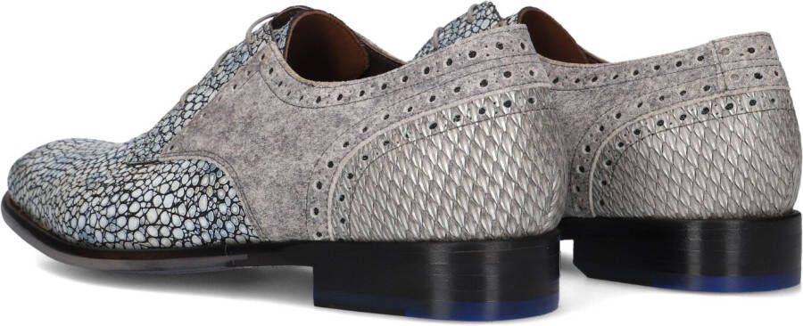 FLORIS VAN BOMMEL Blauwe Nette Schoenen Sfm-30361 De Stapper