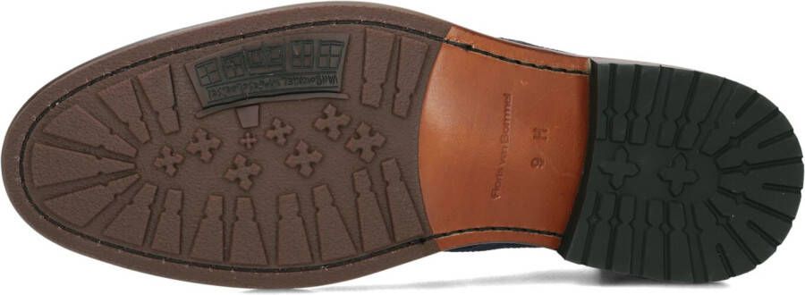 FLORIS VAN BOMMEL Blauwe Nette Schoenen Sfm-50132 De Normer