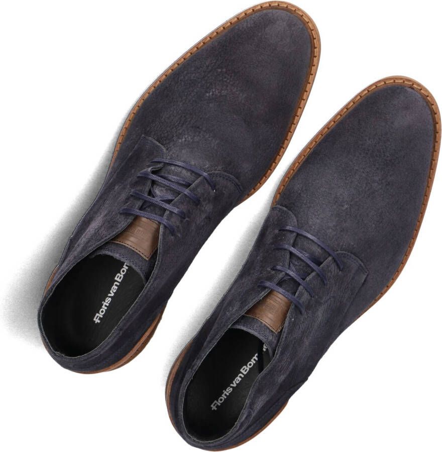 FLORIS VAN BOMMEL Blauwe Nette Schoenen Sfm-50141 Crepi