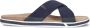 FLORIS VAN BOMMEL Blauwe Slippers Sfm-90013 - Thumbnail 2