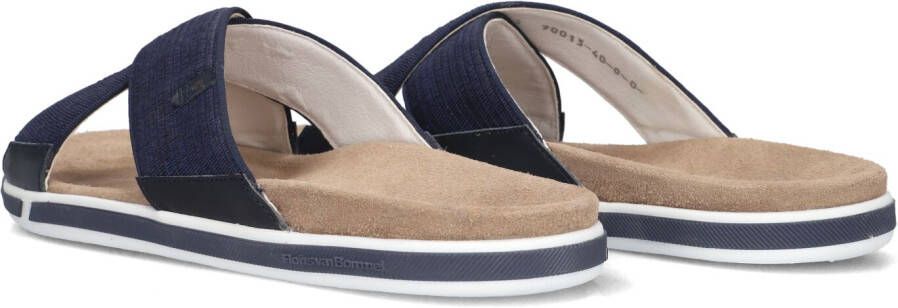 FLORIS VAN BOMMEL Blauwe Slippers Sfm-90013