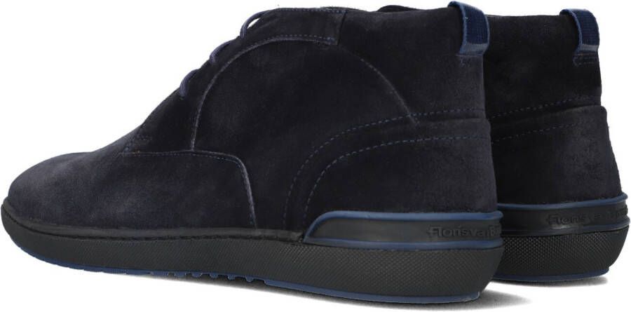 Floris Van Bommel Blauwe Veterschoenen Sfm-50108