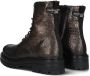 Floris van Bommel WONKI 04.13 Volwassenen VeterlaarzenHoge sneakersDames veterschoenenHalf-hoge schoenen Zwart - Thumbnail 5