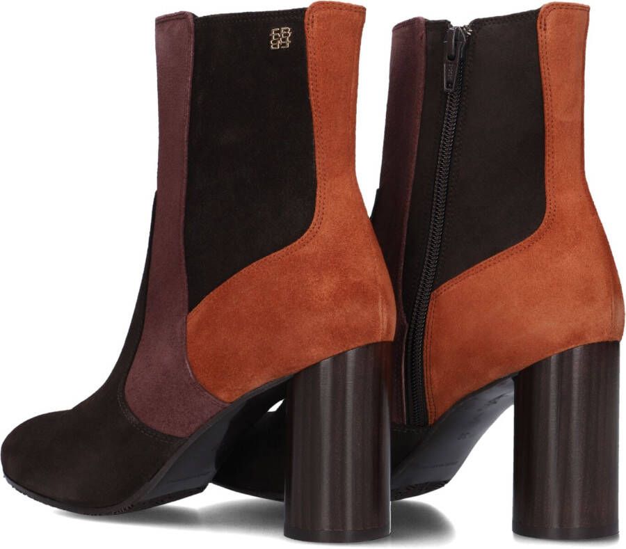 FLORIS VAN BOMMEL Bruine Enkellaarsjes Sfw-50075 Kaci